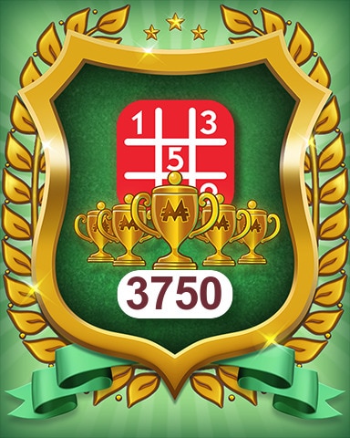 Pogo MONOPOLY Sudoku 5-Trophy Hard 3750 Badge