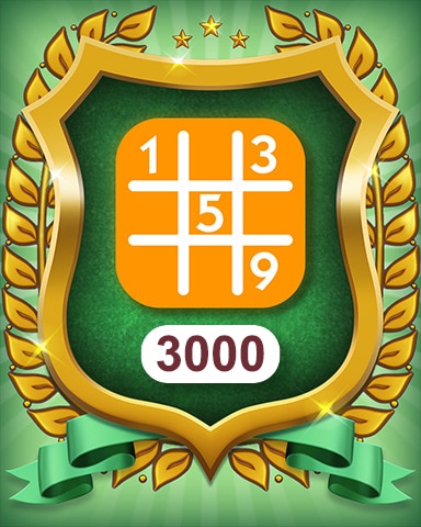 MONOPOLY Sudoku New York Avenue Badge