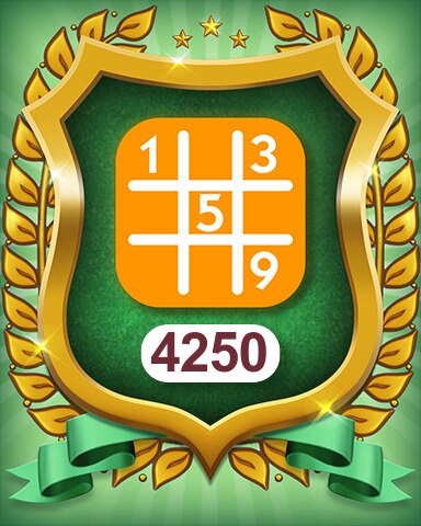 Monopoly Sudoku New York Avenue Badge