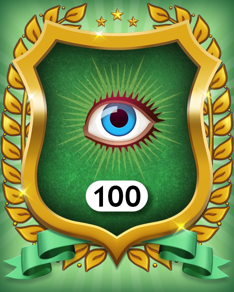 Monopoly Sudoku No foresight 100 Badge