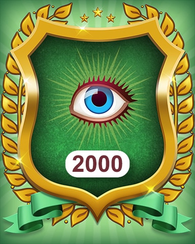 MONOPOLY Sudoku No foresight 2000 Badge