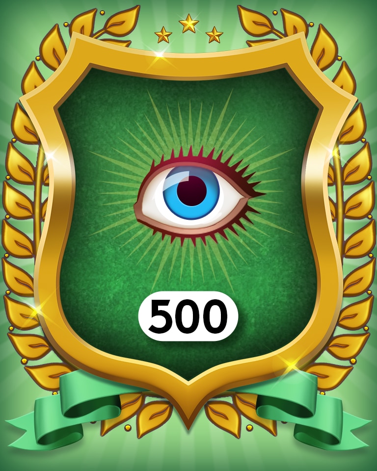 Monopoly Sudoku No foresight 500 Badge