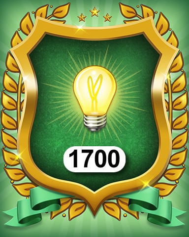 No hints 1700 Badge - MONOPOLY Sudoku
