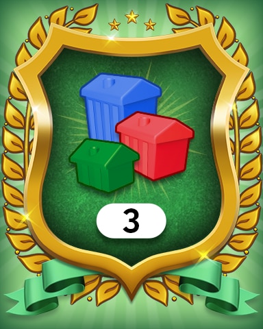 Monopoly Sudoku Property Investment 3 Badge