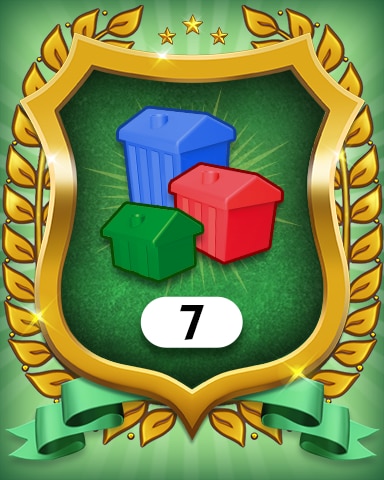 Monopoly Sudoku Property Investment 7 Badge