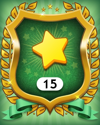 Stars 15 Badge - MONOPOLY Sudoku