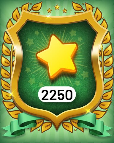Stars 2250 Badge