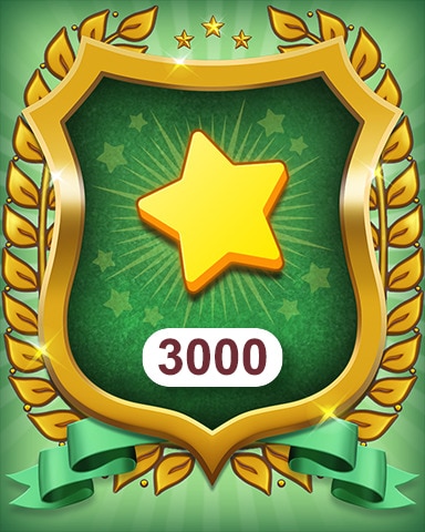 MONOPOLY Sudoku Stars 3000 Badge