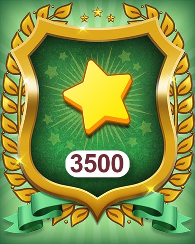 Pogo MONOPOLY Sudoku Stars 3500 Badge