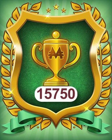 Pogo MONOPOLY Sudoku Trophy collection 15750 Badge