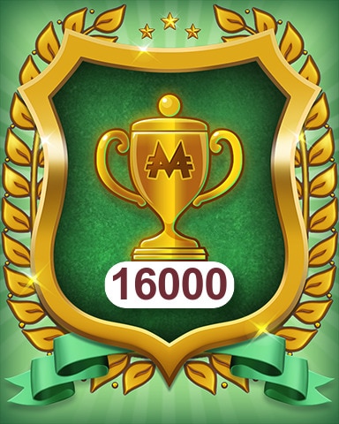 Pogo MONOPOLY Sudoku Trophy collection 16000 Badge