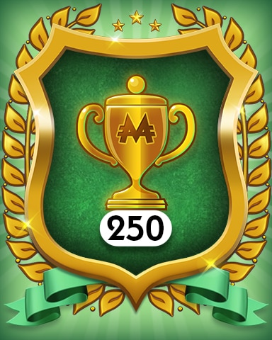 Monopoly Sudoku Trophies 250 Badge