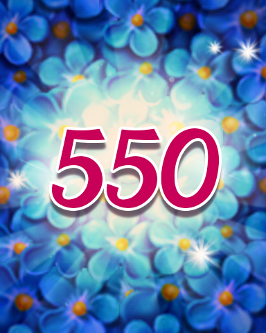 Flowers 550 Badge - Jewel Academy