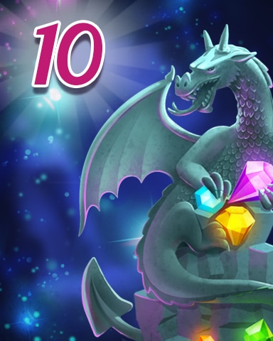 Jewel Academy Moves Left 10 Badge