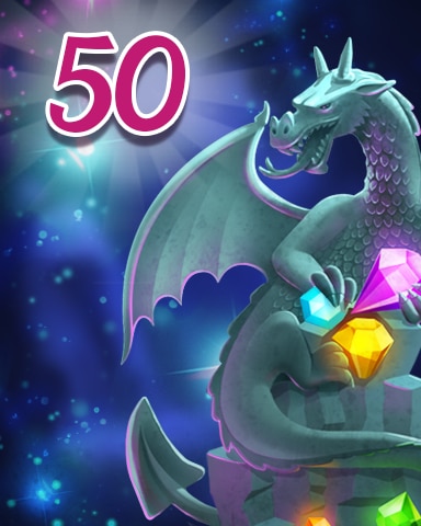 Jewel Academy Moves Left 50 Badge