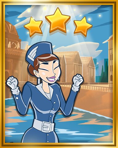 Berlin, Germany Extended Stay World Class Badge - Jet Set Solitaire