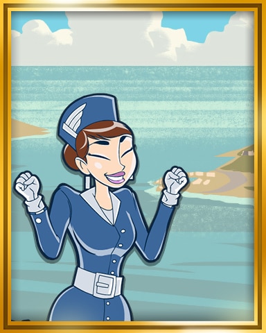 St. John's, Newfoundland, Canada Extended Stay Coach Badge - Jet Set Solitaire