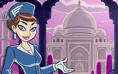 Jet Set Solitaire New Delhi Coach Badge