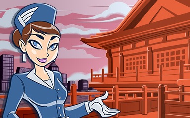 Jet Set Solitaire Beijing Coach Badge