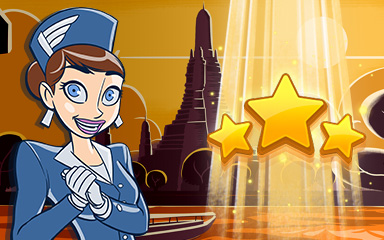 Jet Set Solitaire Bangkok World Class Badge