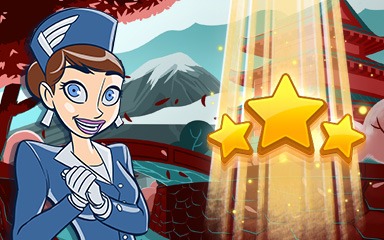 Jet Set Solitaire Kyoto World Class Badge