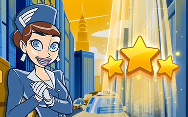Jet Set Solitaire New York World Class Badge