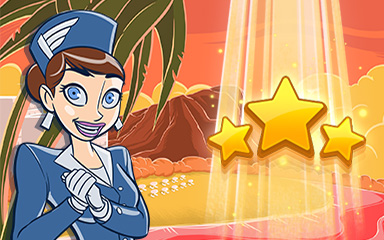 Jet Set Solitaire Honolulu World Class Badge