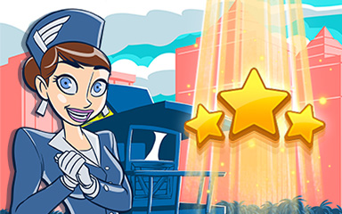 Jet Set Solitaire Miami World Class Badge