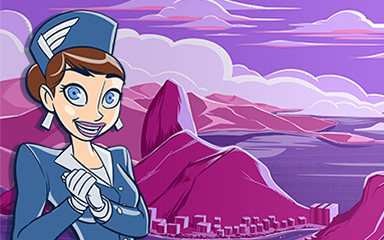 Jet Set Solitaire Rio De Janeiro Coach Badge
