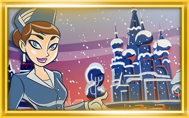 Jet Set Solitaire Moscow Extended Stay Coach Badge