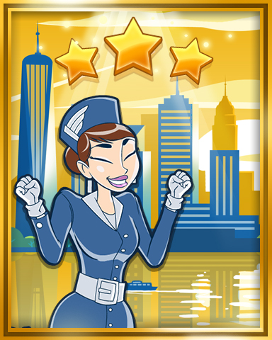 Jet Set Solitaire New York Extended Stay World Class Badge