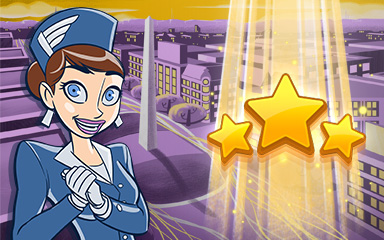 Jet Set Solitaire Buenos Aires World Class Badge