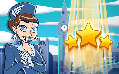 Jet Set Solitaire London World Class Badge