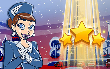 Jet Set Solitaire Moscow World Class Badge