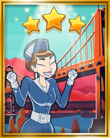 Jet Set Solitaire Portland, OR Extended Stay World Class Badge