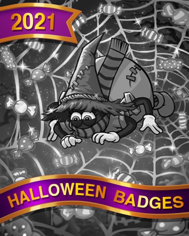 Rainy Day Spider Solitaire HD Candied Web Badge