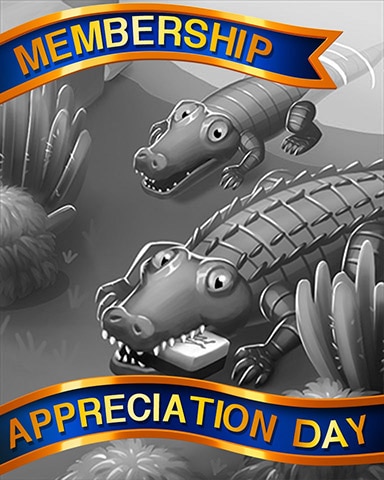 Mahjong Sanctuary Gator Guardian Appreciation Badge