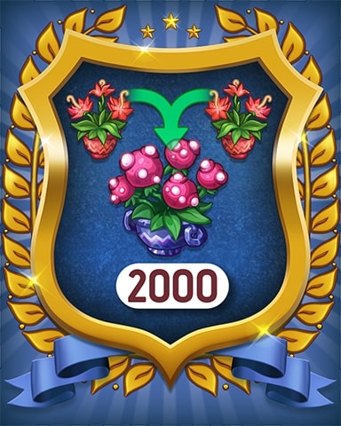 Merge Academy Magic Herbs 2000 Badge