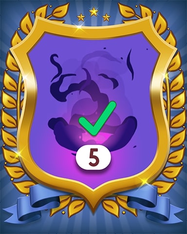 Merge Academy Complete 5 Tasks Badge