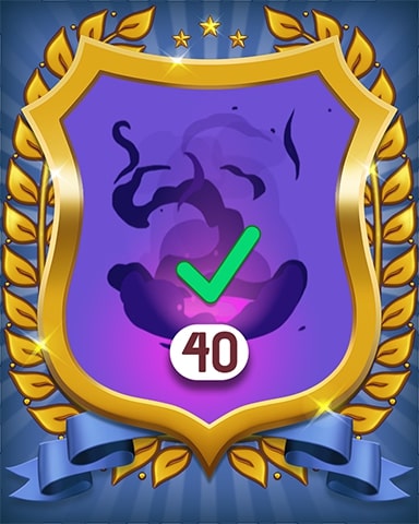 Merge Academy Complete 40 Tasks Badge