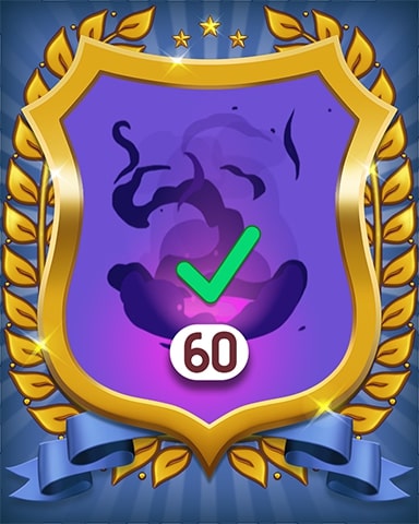 Merge Academy Complete 60 Tasks Badge