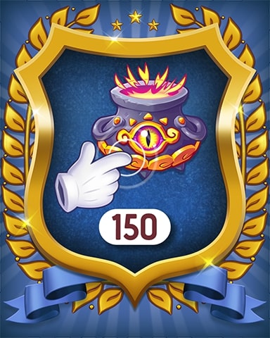 Merge Academy Magic Tome 150 Badge