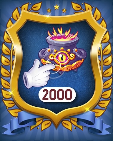 Merge Academy Magic Tome 2000 Badge