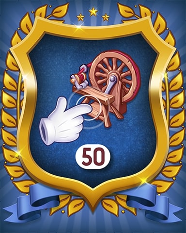 Merge Academy Spinning Wheel 50 Badge