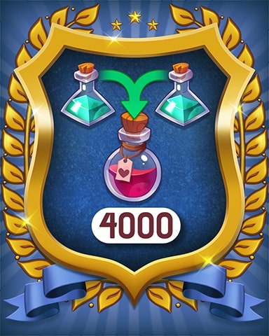 Merge Academy Potions 4000 Badge
