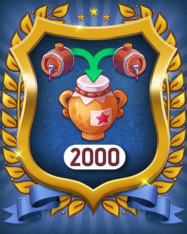 Merge Academy Total merge 2000 Badge