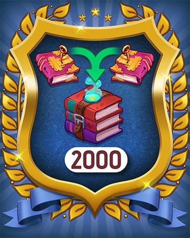 Merge Academy Spellbooks 2000 Badge