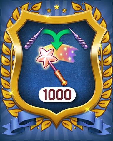 Merge Academy Magic Wands 1000 Badge