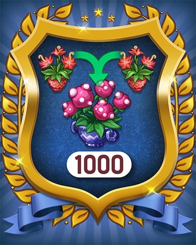 Merge Academy Magic Herbs 1000 Badge