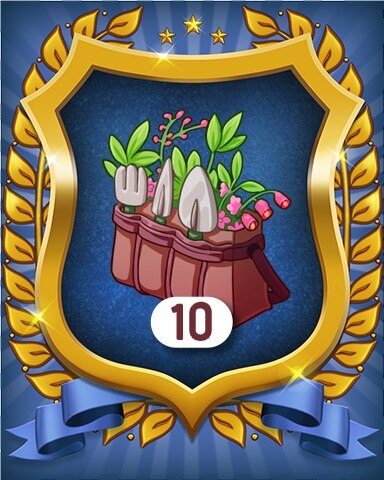 Flower Bouquet 384 Badge - Merge Academy